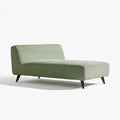 Modułowa sofa rozkładana, o nowoczesnej formie, kolor: szałwiowy